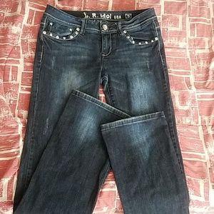 LA IDOL bootcut jeans